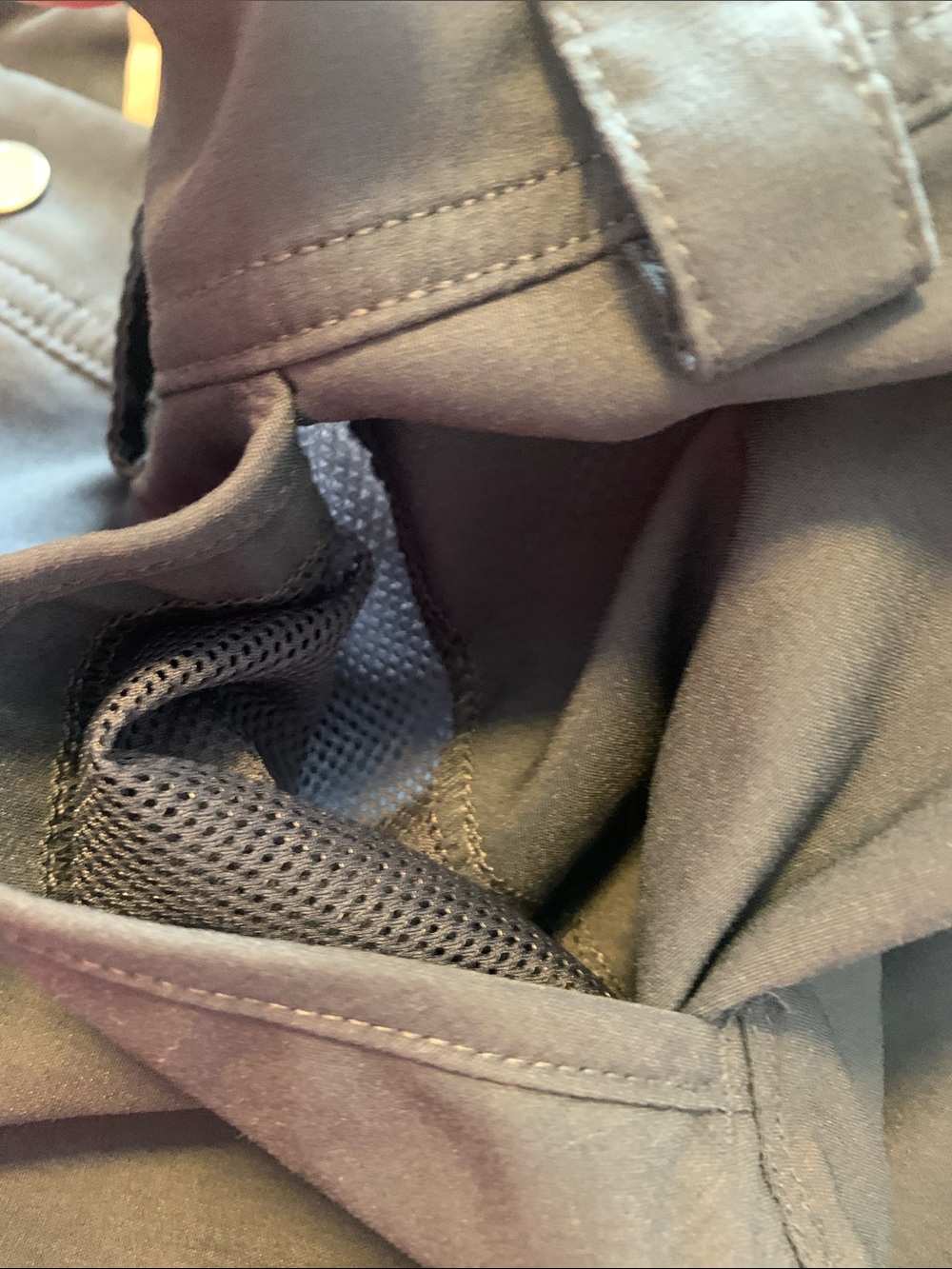 Duluth Dark Charcoal Stretch Utility Crops 18 - Picture 4 of 5